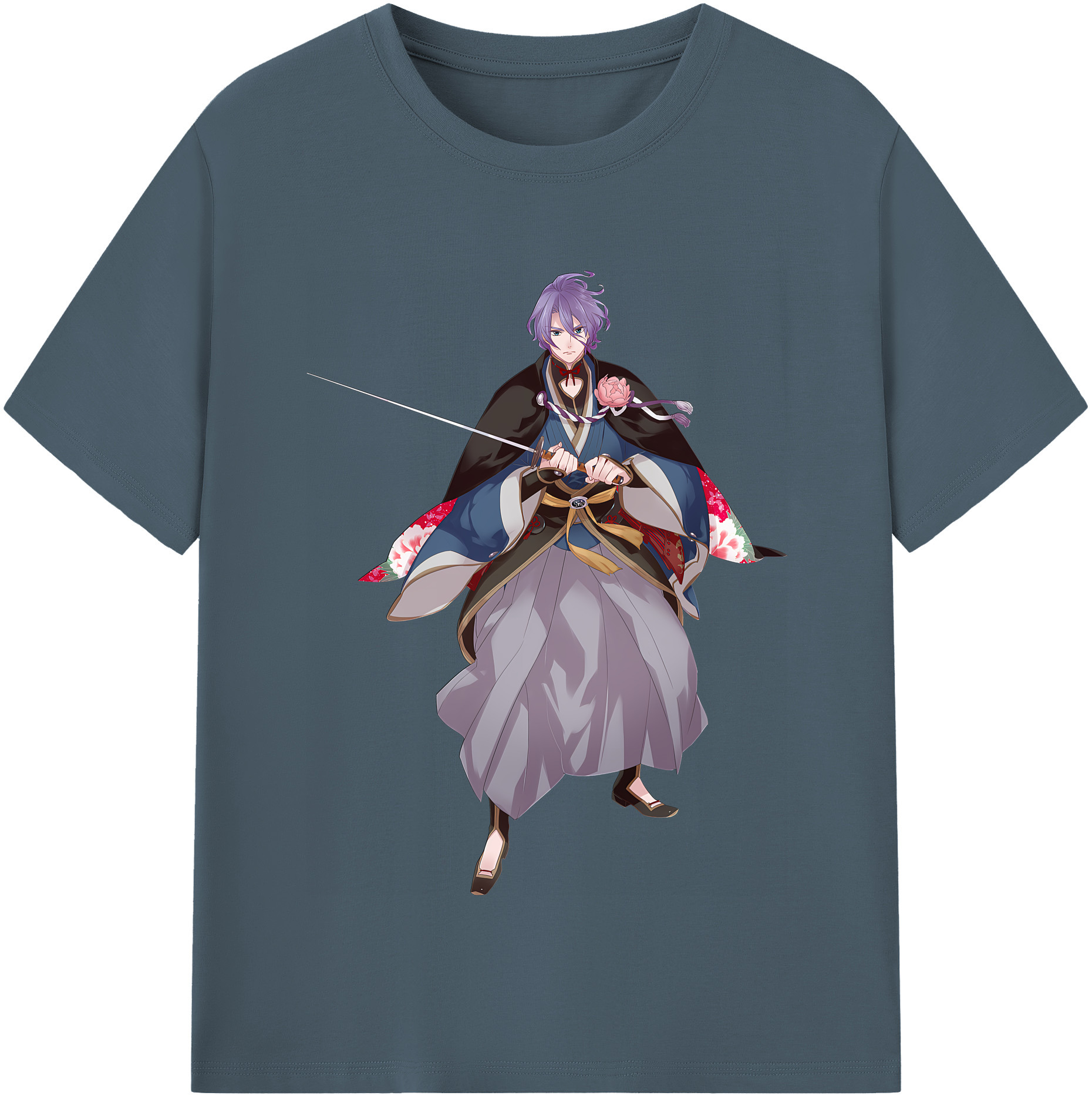 （画像用） 刀剣乱舞 Touken Ranbu 綿100％半袖Tシャツ（フロントプリント）